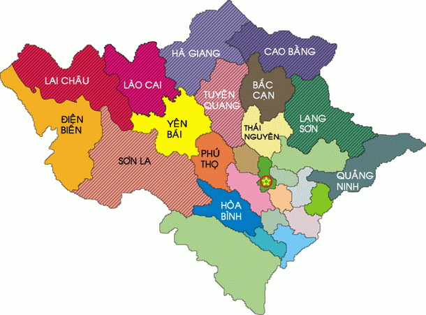 Carte-des-provinces-du-nord-vietnam