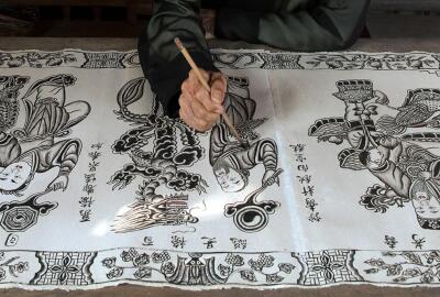 Village des estampes de Dong Ho : Échos de la tradition vietnamienne sur papier