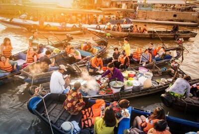 Top 10 des plus beaux marchés flottants au Vietnam dans le delta du Mékong