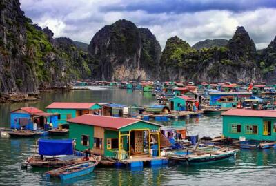 Top 5 des plus beaux villages flottants dans la baie d’Halong